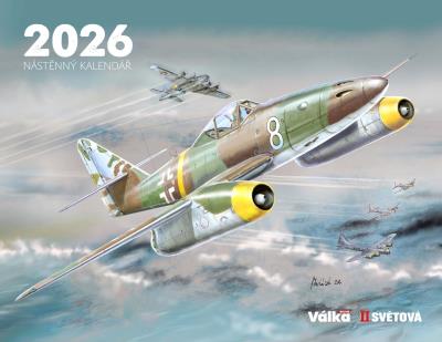 Nástěnný kalendář 2026 - Historie 2. světové války