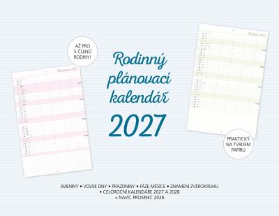 Rodinný plánovací kalendář 2027