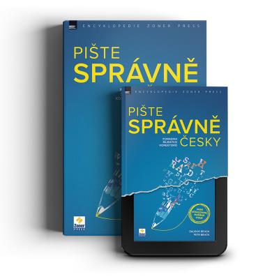 Pište správně česky + e-kniha (druhé aktualizované, rozšířené vydání)