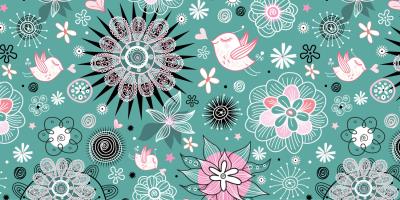 Obálka barevná - ptáček